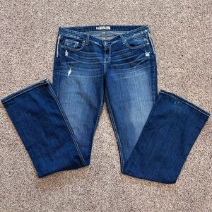 BKE Women's Blue Jeans Buckle XL 34x37 1/2 Sabrina